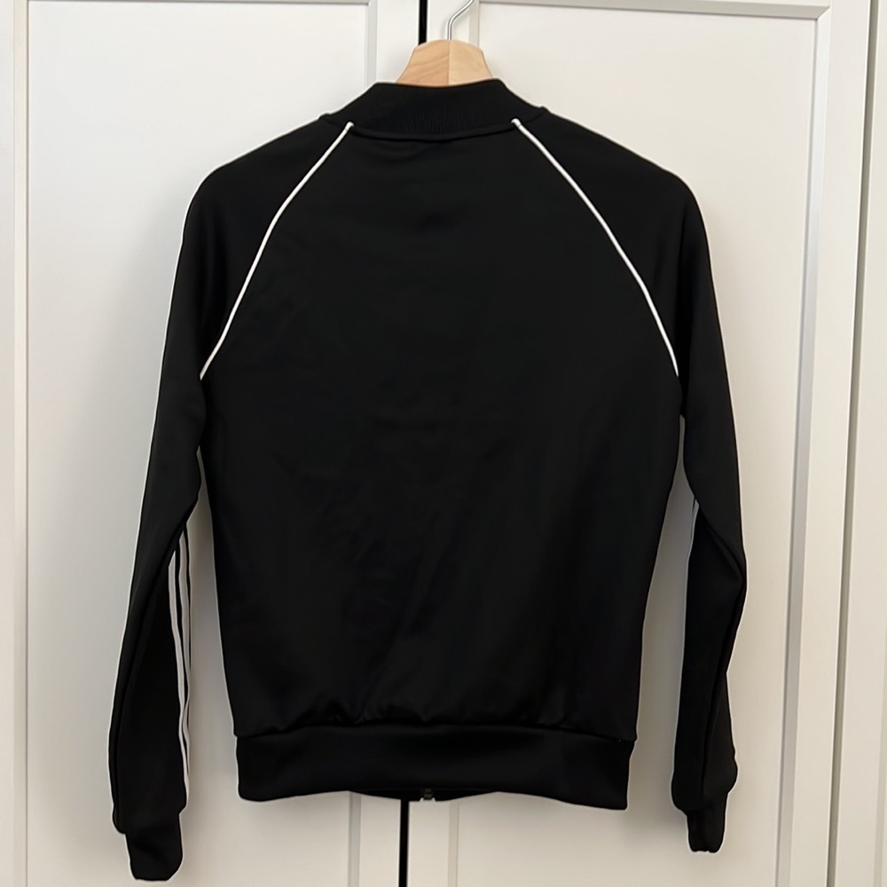 Adidas Track Top black and white - Picture 5 of 5